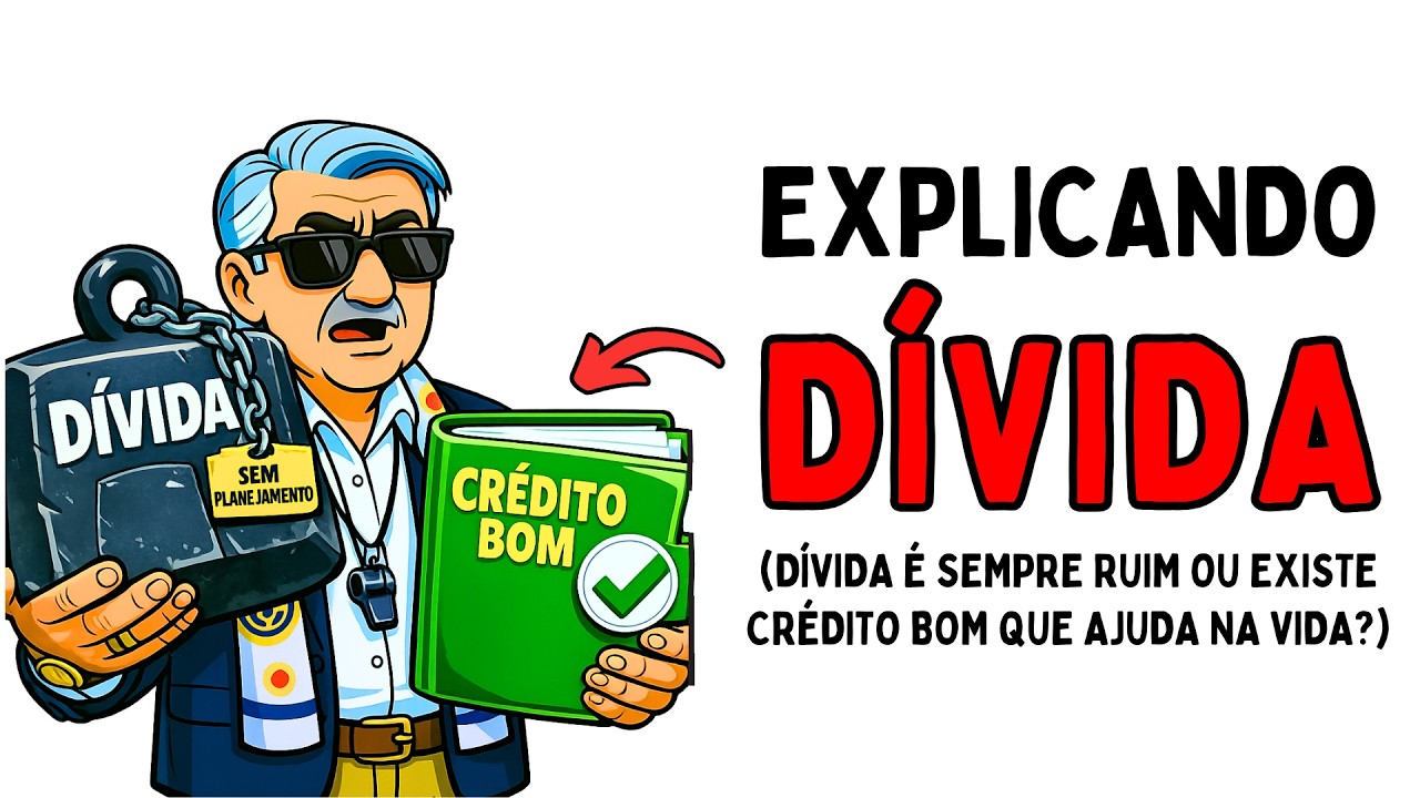 DÍVIDA explicada com FUTEBOL – Crédito bom existe ou todo empréstimo é cilada?