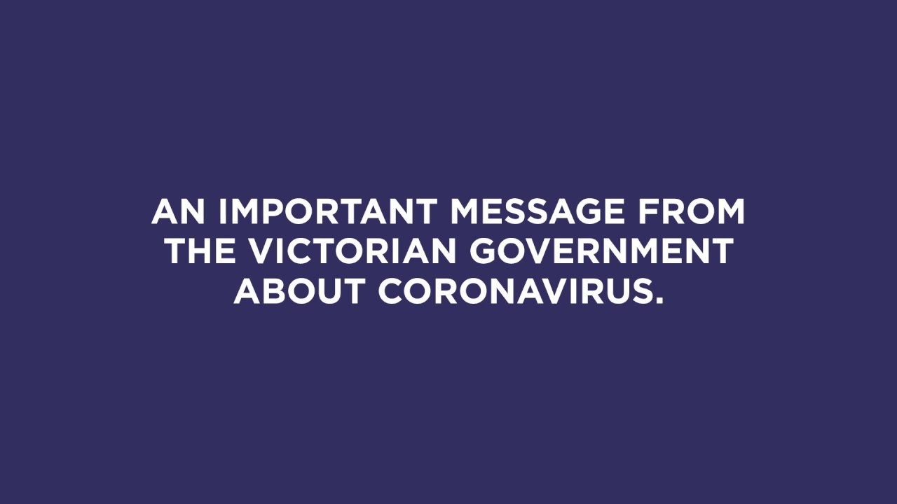 Testing Coronavirus - Victoria Government