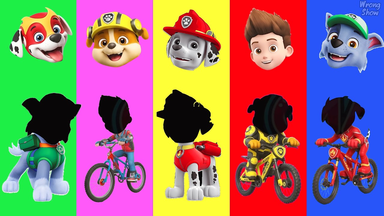 Wrong eyes 👀 Paw Patrol Family Friendly Full Episodes - DAME TU COSITA Funny Puzzle Wrong Heads #51
