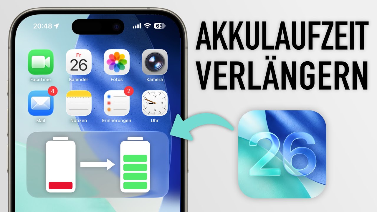iOS 26 Akku Probleme? - 20 Tipps die wirklich funktionieren!