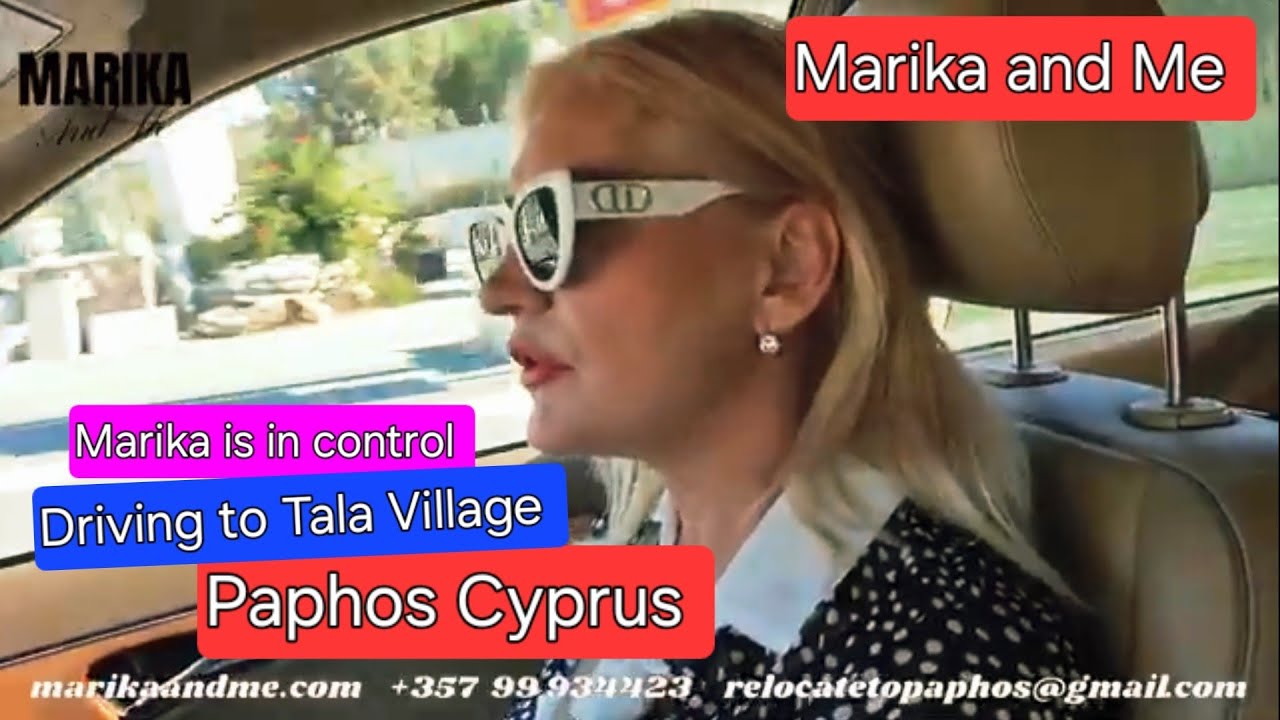 Поездка из Пафоса в деревню Тала, Пафос, Кипр