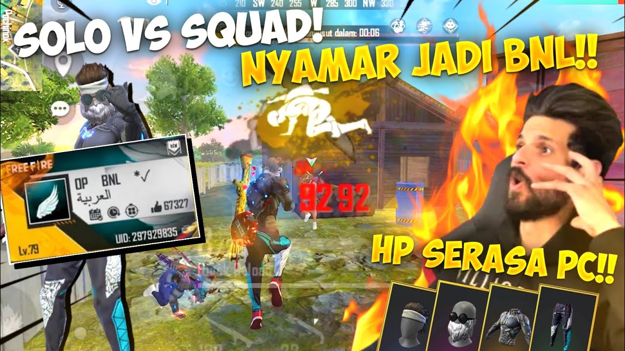NYAMAR PAKE FULL SET BNL?! AUTO DIKIRA PLAYER PC...