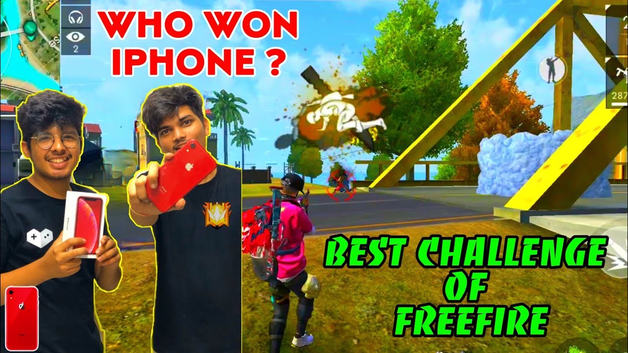 FREE FIRE || WE DID IPhone XR CHALLENGE LOSER CRIED || RANK MATCH CHALLENGE GONE WRONG FREEFIRE