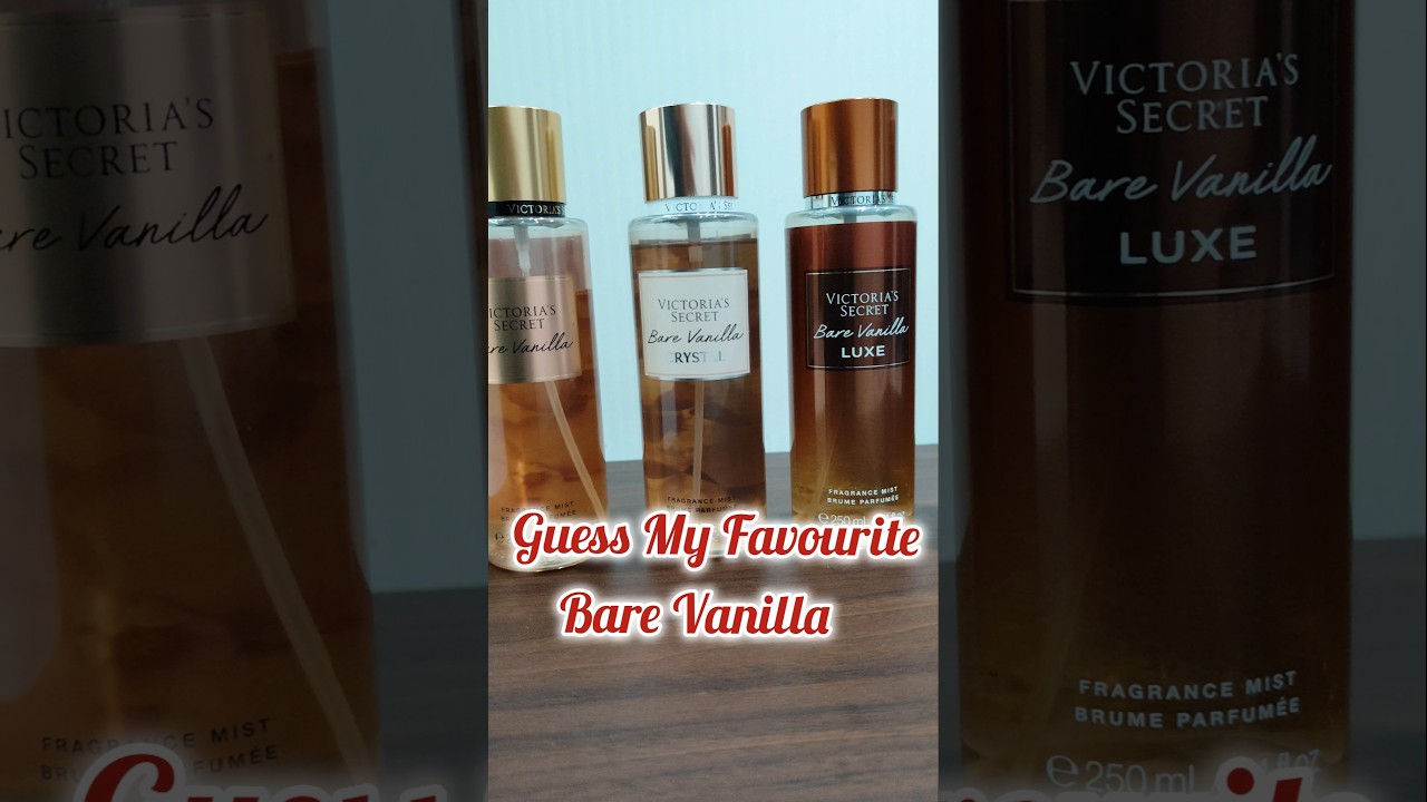 🤩❤ Victoria Secret Bare Vanilla | Collection Bare Vanilla Cashmere #fragrance #perfume  #shorts
