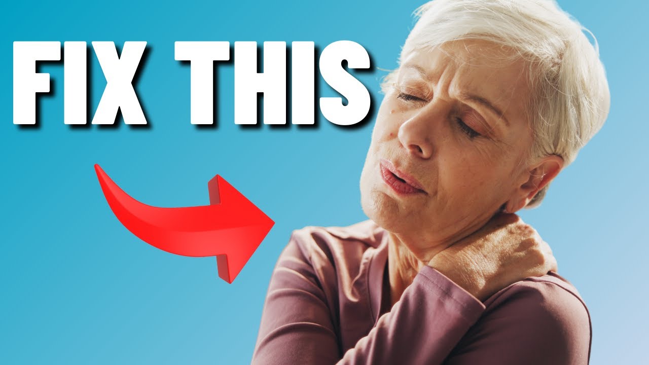 Reduce neck and shoulder pain/stiffness (3 Upper Trap Exercises for over 55s)