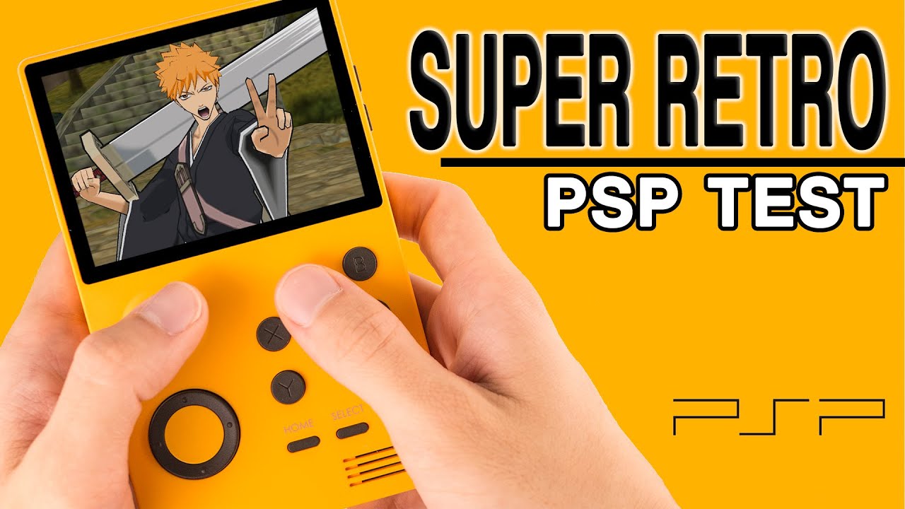 Super Retro Handheld - PSP Emulation Test