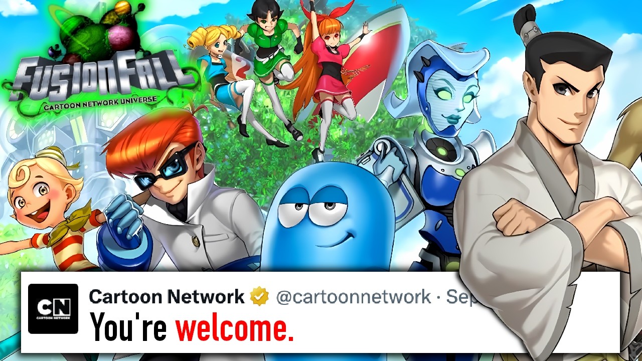 История Fusionfall была безумной (Cartoon Network)