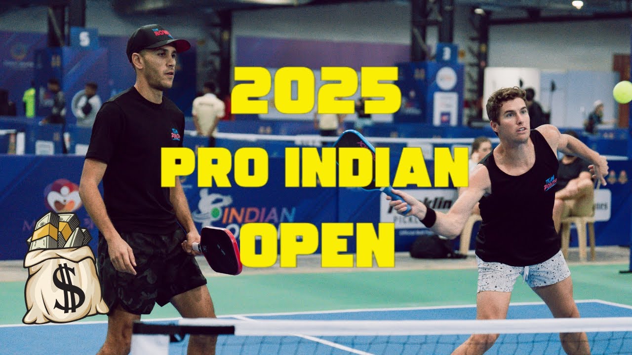 India Open 2025 Pickleball Men&rsquo;s 30+ Semi-Finals | Championship Court