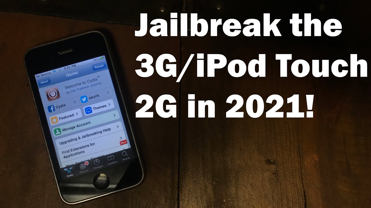 Руководство по джейлбрейку iPhone 3G/iPod Touch 2G MB (работает с 2025 года)