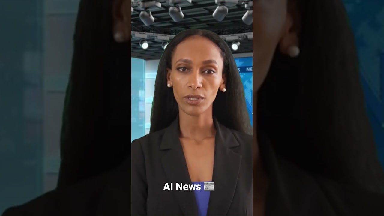 AI generated news anchor #aimedia #elevenlabs #pixio #runwayml