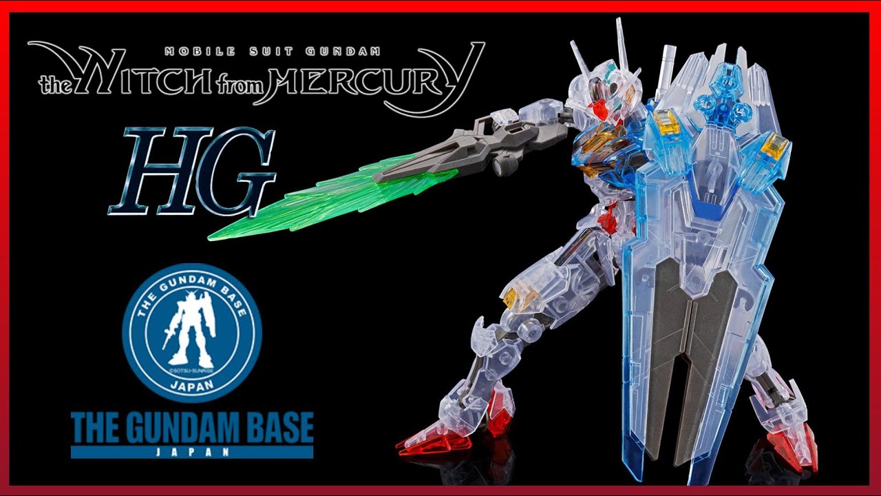 HG 1/144 Gundam Aerial [Clear Color] (Mobile Suit Gundam: The Witch from Mercury)