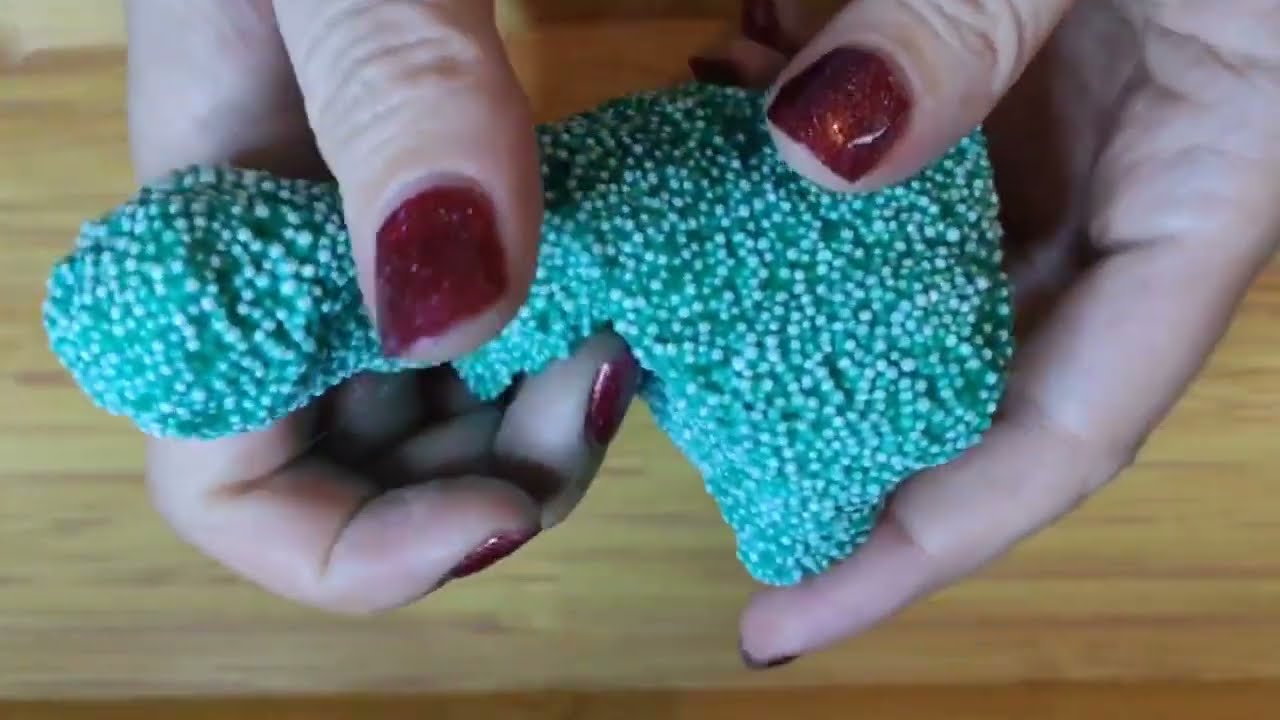 Snotty slime with balls. ASMR