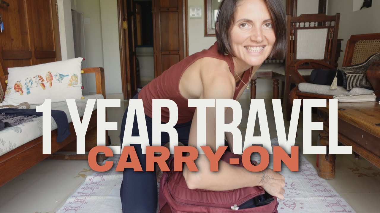 What’s in my backpack for an entire year of travel?! 40 L Osprey