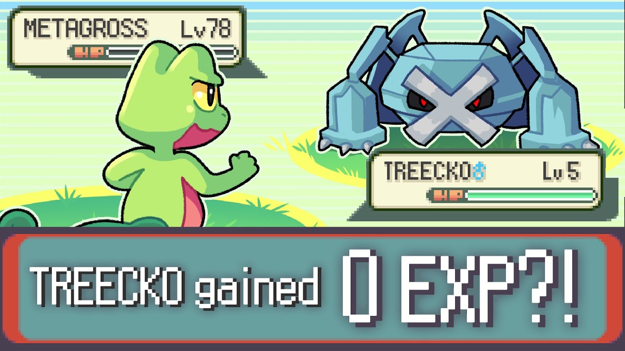 Can you beat Pokemon Emerald WITHOUT EXP?!!