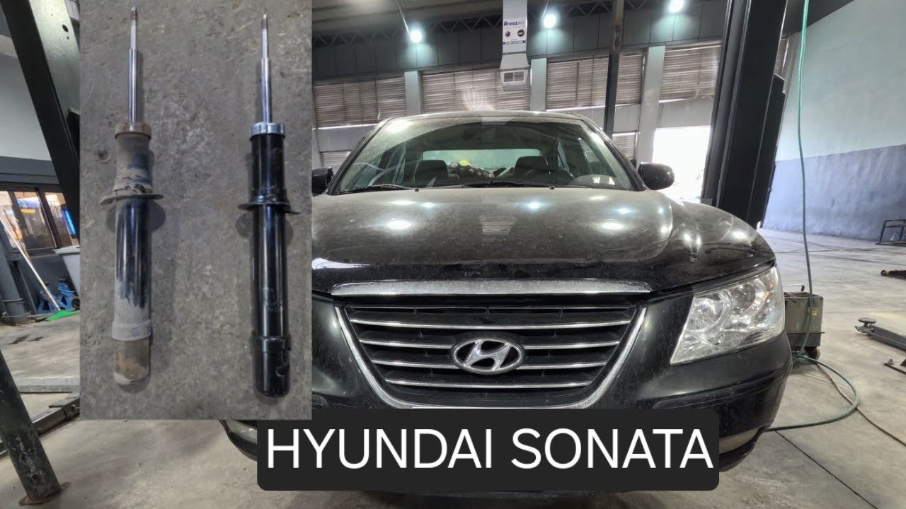 reemplazo amortiguador delantero ... hyundai sonata 2006-2010