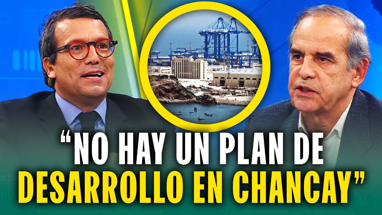 Congresista Roberto Chiabra sobre el Megapuerto de Chancay: 