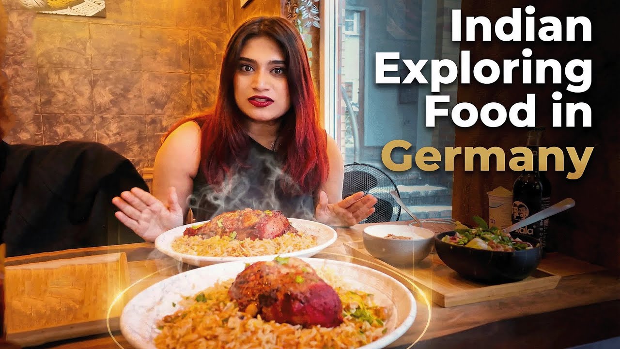 🍽️ Indian Exploring Food in Germany | Authentic Mandi Restaurant Experience