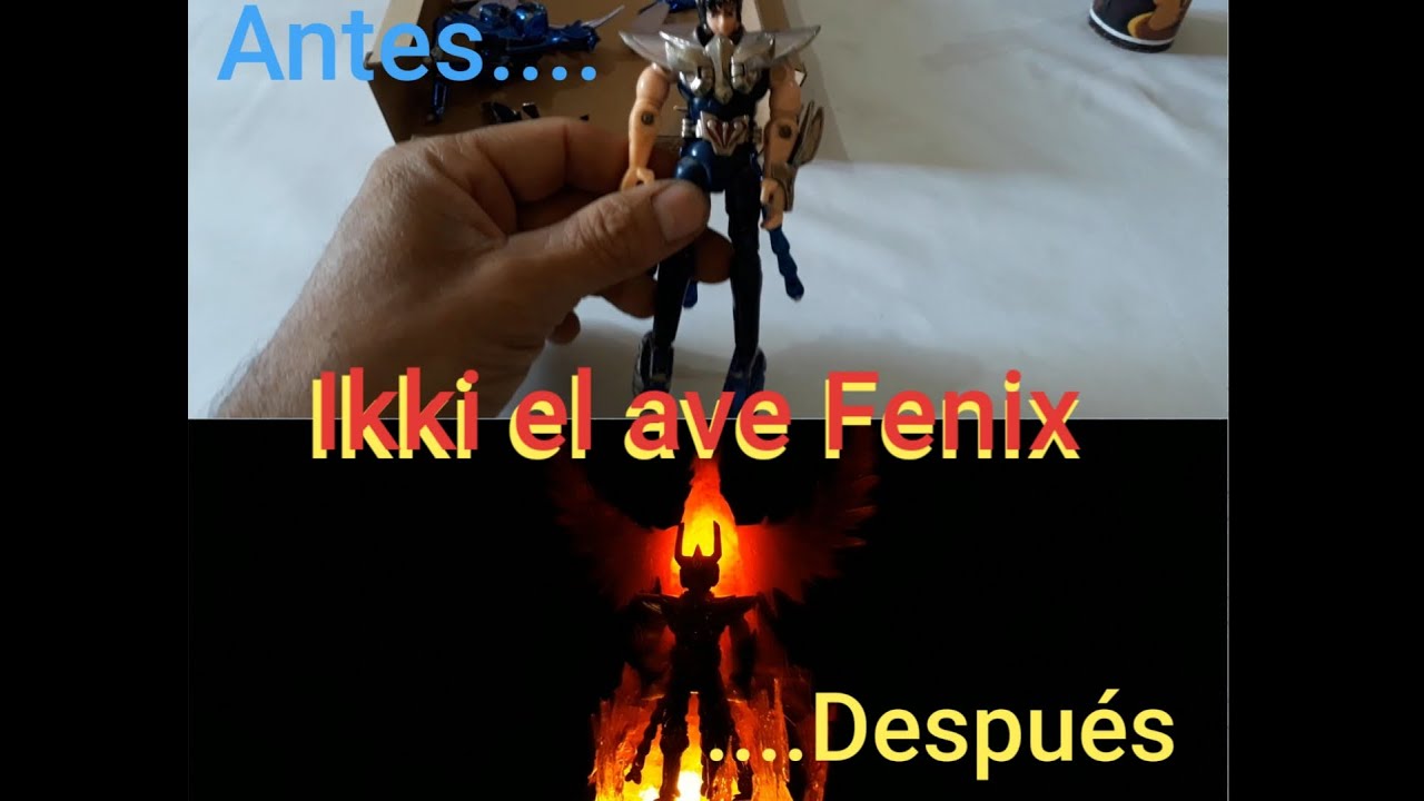 Fenix v2 Vintage restauración total y diorama con resina epóxica