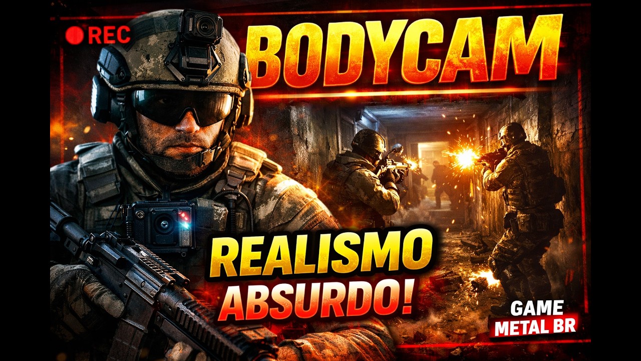 BODYCAM: O FPS MAIS REALISTA QUE EU JÁ JOGUEI!