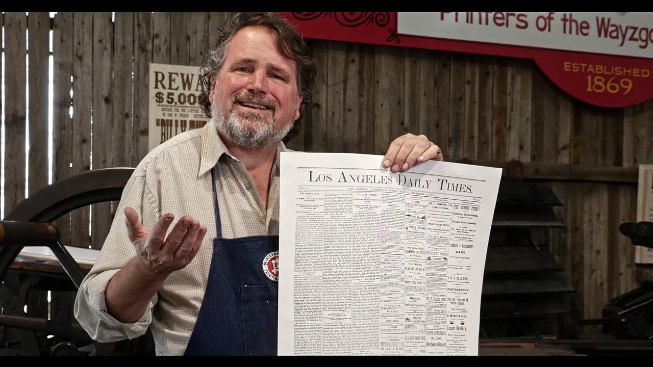 International Printing Museum Tour: The 19th-century Country Newspaper Shop