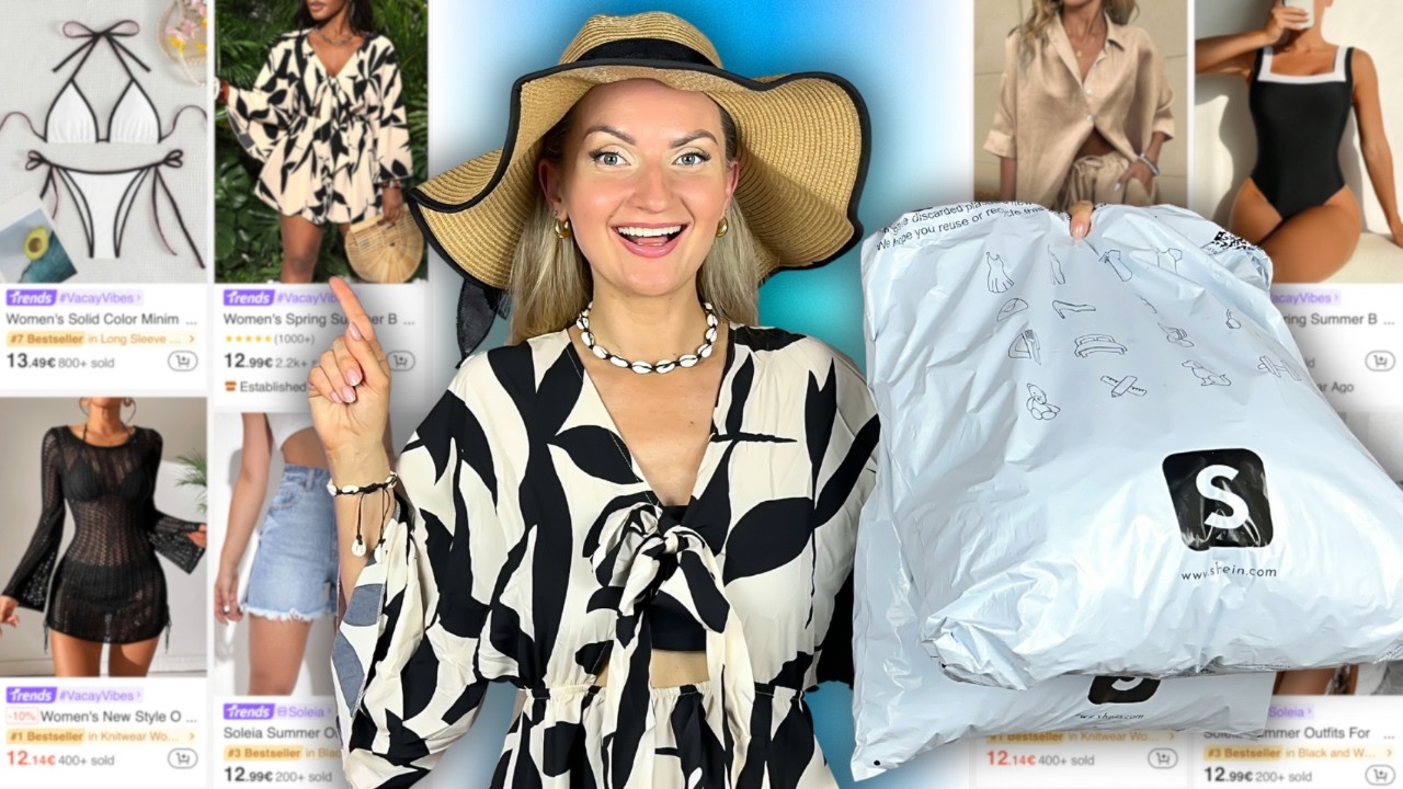 SHEIN BEACH VACATION CLOTHING HAUL *swimwear, stylish resort wear and more*