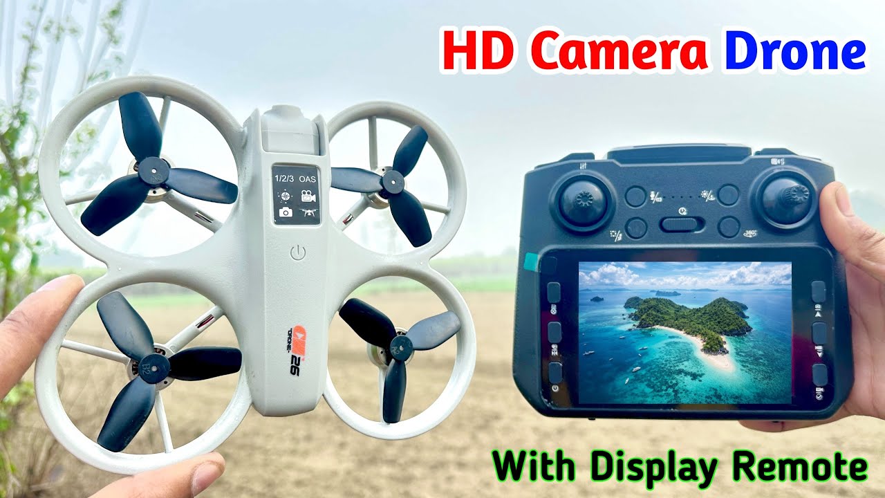 Best Drone 4k Camera price in india // Inbuilt Display remote 