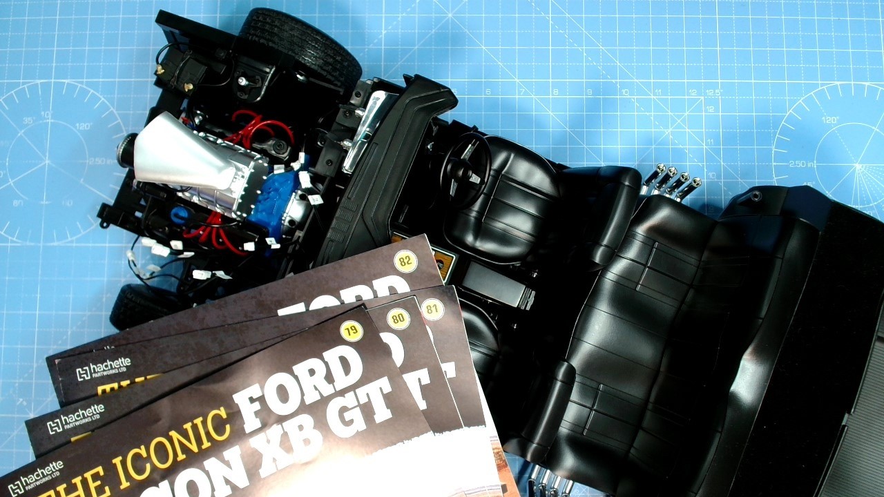 Проект Hachettes Ford Falcon XB GT, этапы 79-82.