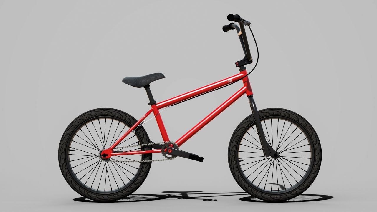 SolidWorks Visualize Tutorial: BMX Bicycle Render