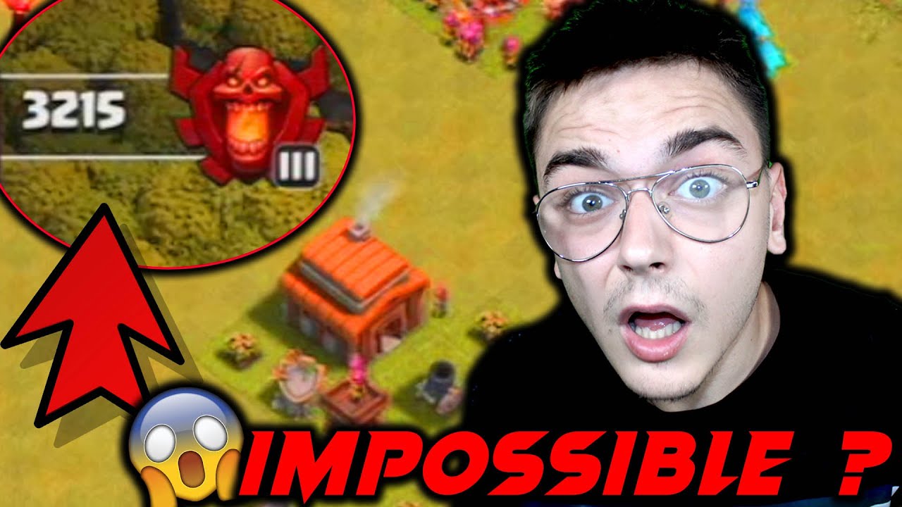 RECORD ! INCROYABLE il est mont&eacute; HDV 3 CHAMPION en 2020 ! Clash of clans FR