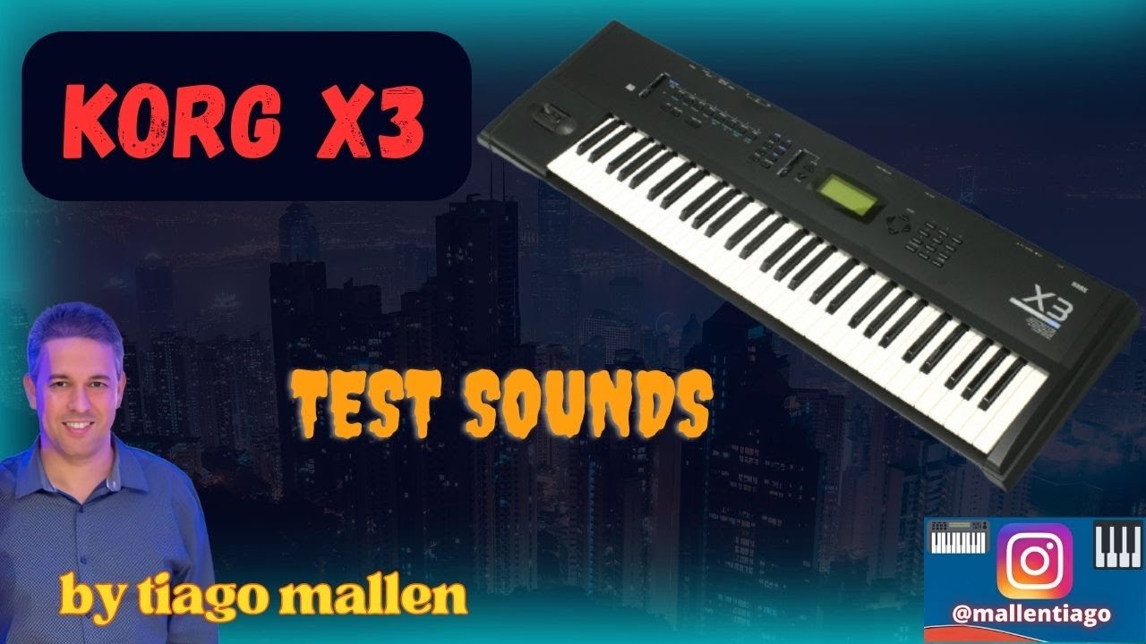 KORG X3 (FACTORY SOUNDS) by TIAGO MALLEN