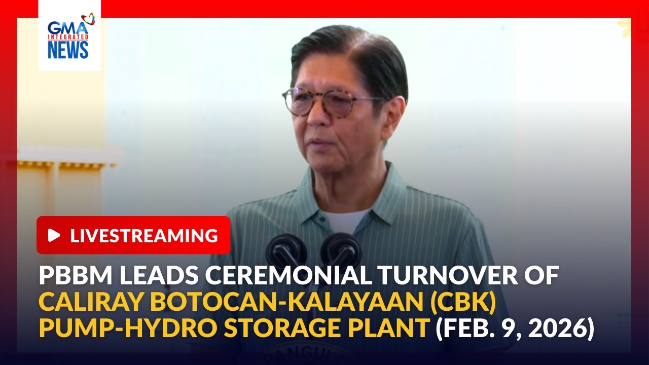 LIVE - PBBM leads ceremonial turnover of Caliray Botocan-Kalayaan... - Replay | GMA Integrated News
