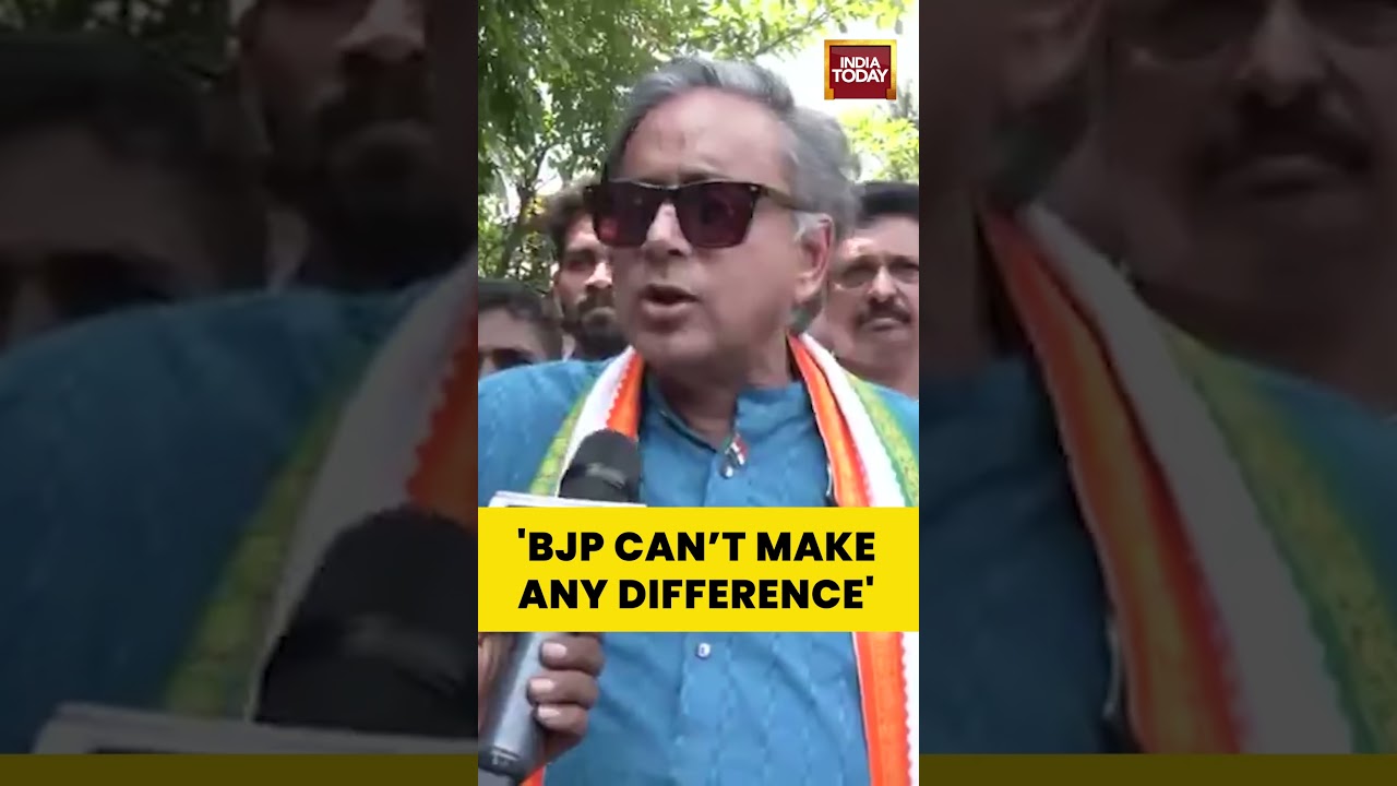 Шаши Тарур говорит о влиянии BJP на выборы в Керале | Поддерживает UDF | Конгресс | Опросы