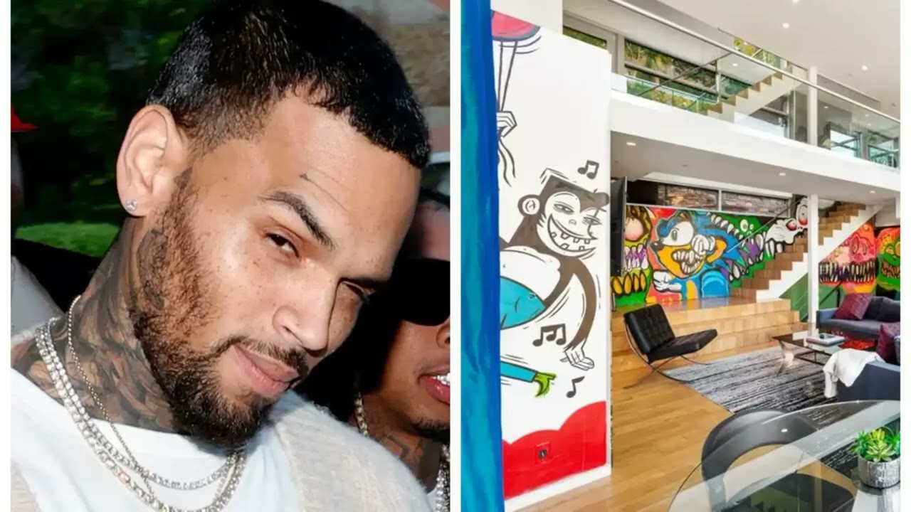 Chris Brown's Wild LA Mansion Tour | Former Hollywood Star's Jaw-Dropping Home