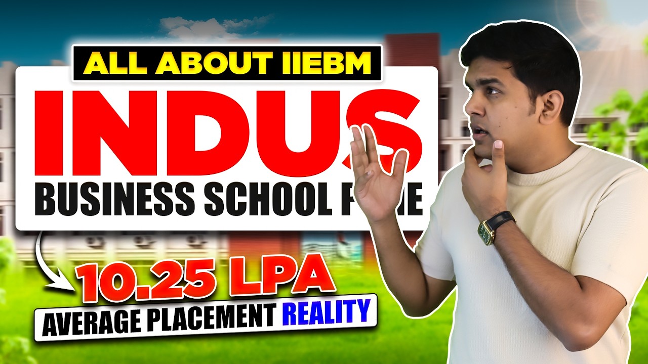 IIEBM Pune Reality Check ⚠️ | Indus Business School PGDM & PGDM (SAP) Placements Truth Exposed 👀 |