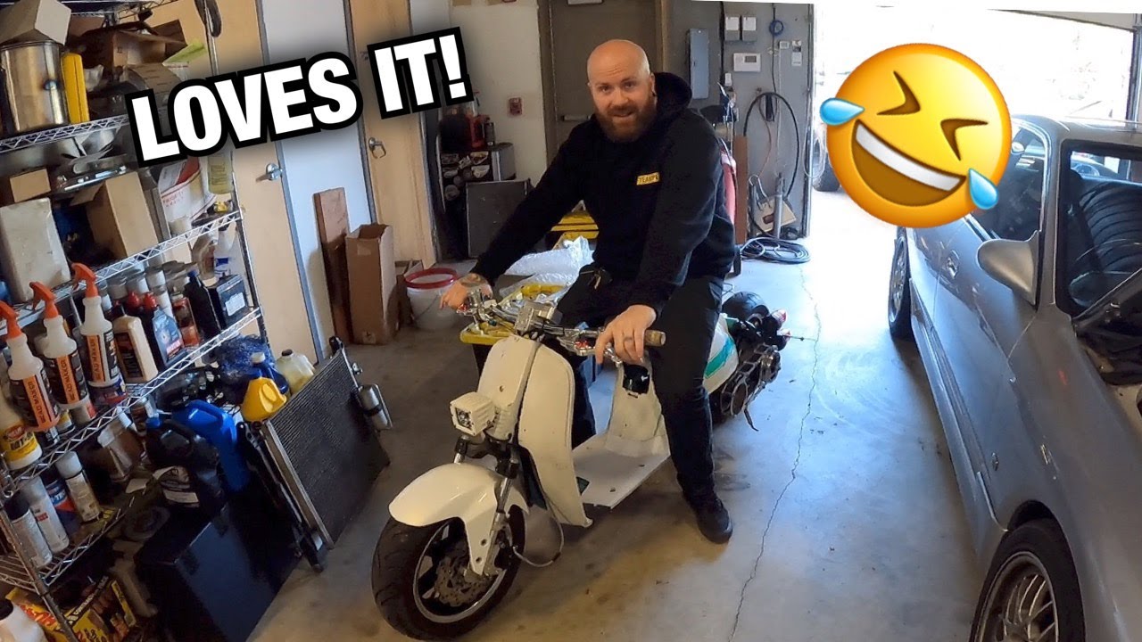 TOM ACTUALLY LOVES THE  STRETCHED SPREE!