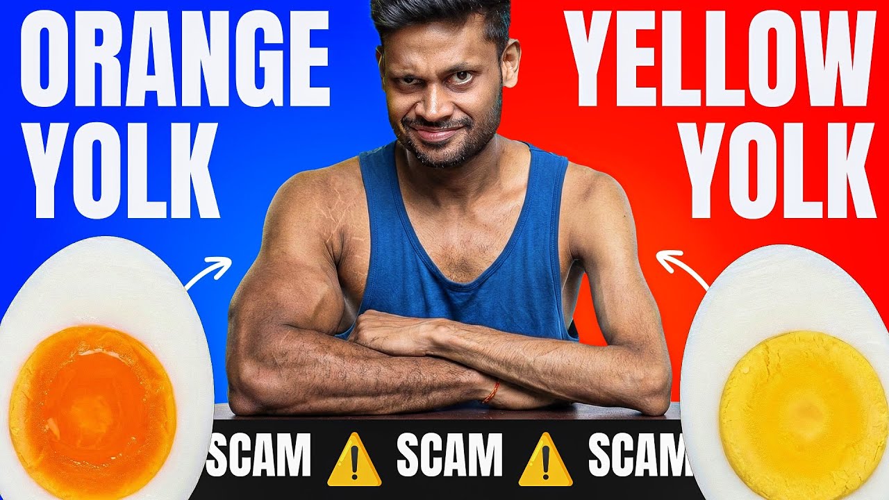 Your Orange Egg Yolk Is FAKE 🥚 – Poultry Industry Scam Exposed 🚨