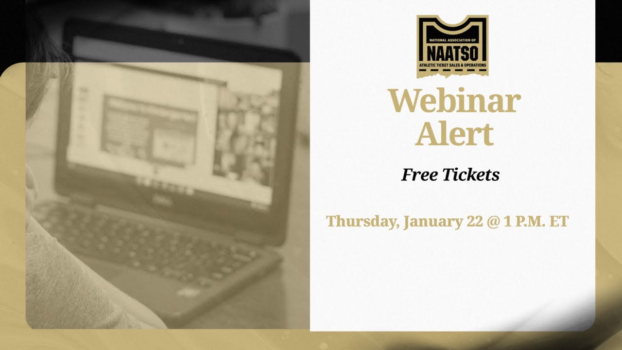 NAATSO Webinar - Free Tickets