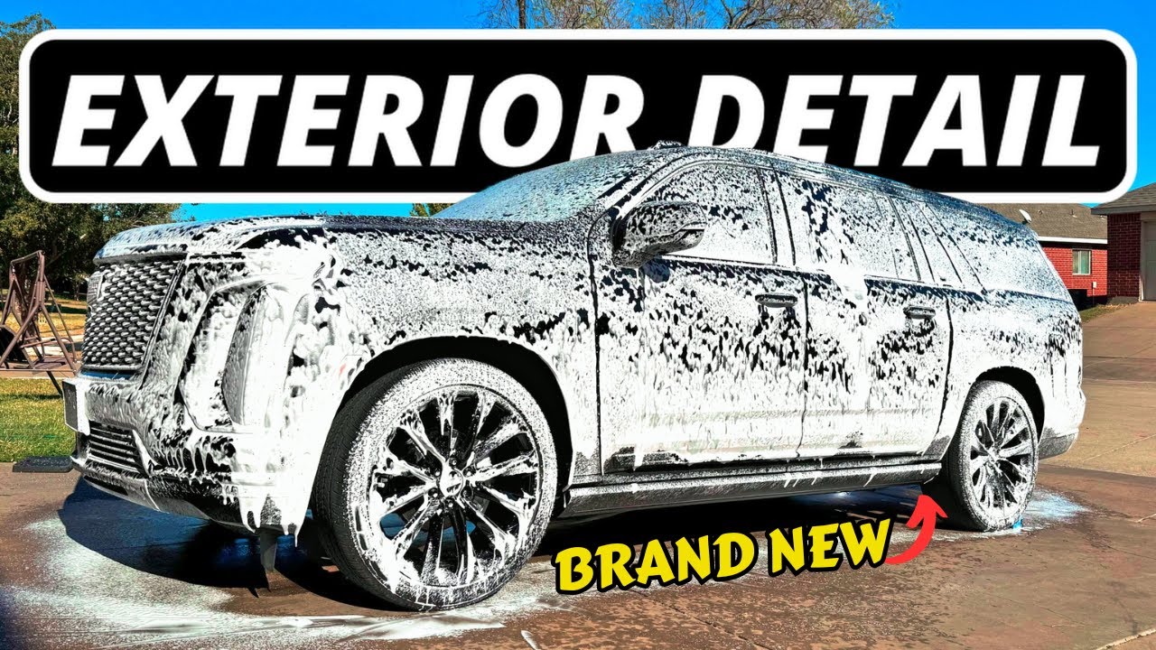 Ceramic Coating Brand New Escalade - Full Exterior Car Detail