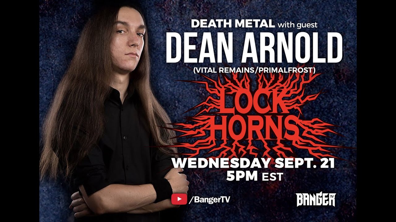 Death Metal Essential bands debate with Dean Arnold of Vital Remains | LOCK HORNS  (archive)
