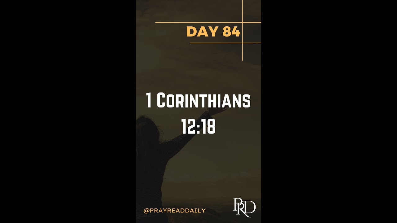 We are ONE BODY of CHRIST! | Morning/Evening Pray Read Routine| Pray Read Daily| 1 Corinthians 