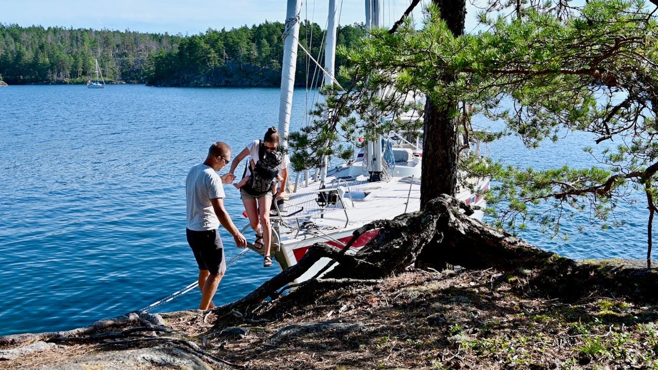 Scandinavian MOORING at its BEST! Would you DARE? 😱 - Ep. 221 RAN Sailing