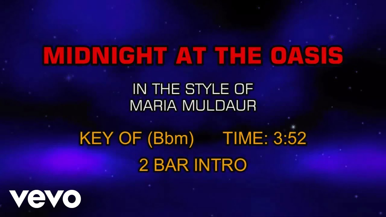Maria Muldaur - Midnight At The Oasis (Karaoke)