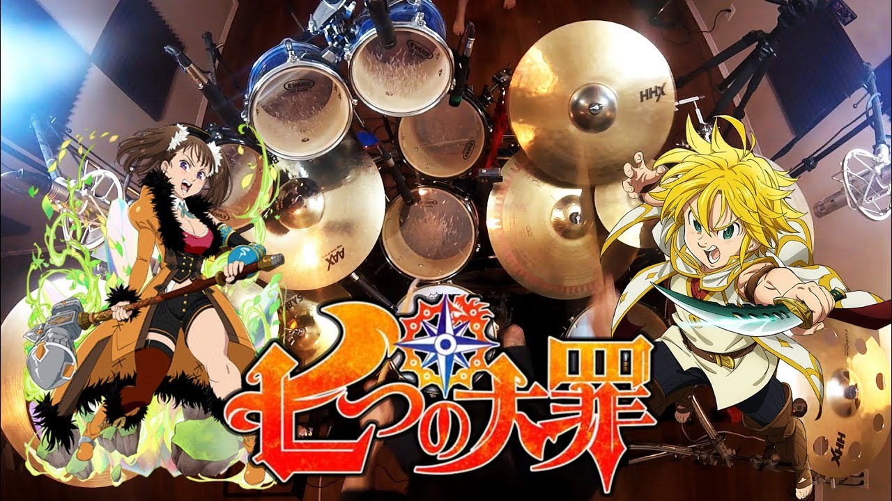 Kin | Nanatsu no Taizai | Season 2 Opening | FLOWxGRANRODEO - Howling | Drum Cover (Studio Quality)