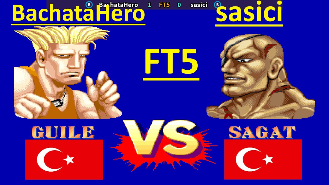 Street Fighter II': Champion Edition - BachataHero vs sasici - FT5 - 1080P/60FPS -01.11.2024