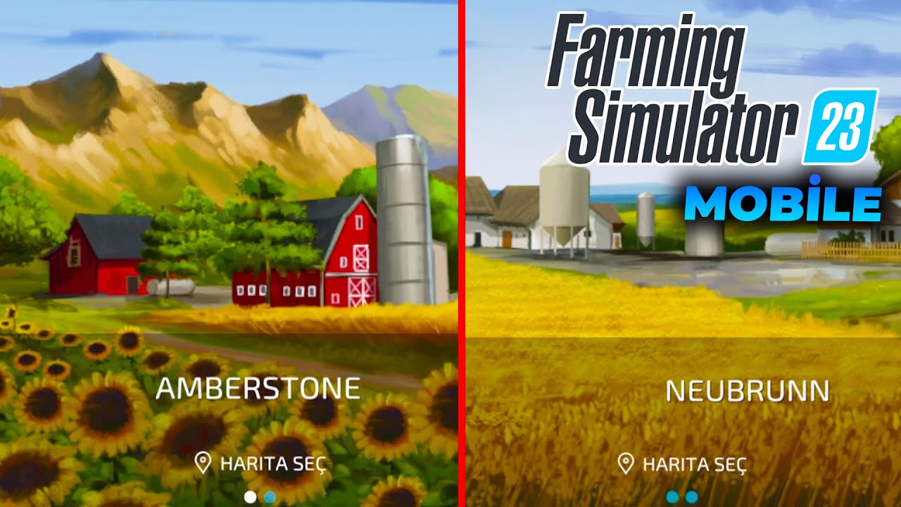 Oyun Taktikleri! Hangi Haritayı Seçmeli! Farming Simulator 23 Mobile Türkçe