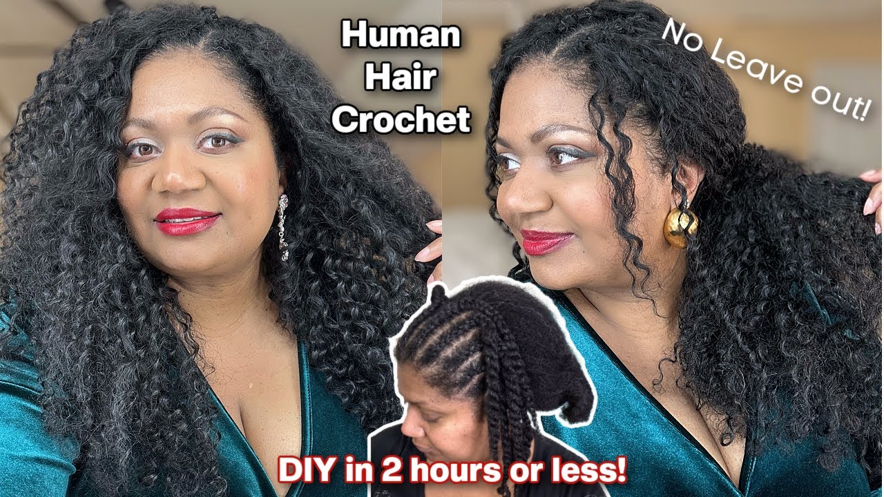 Get Stunning Human Hair Crochet in Just 2 Hours! No Rubber Bands Needed, Quick & EASY with ULA Hair