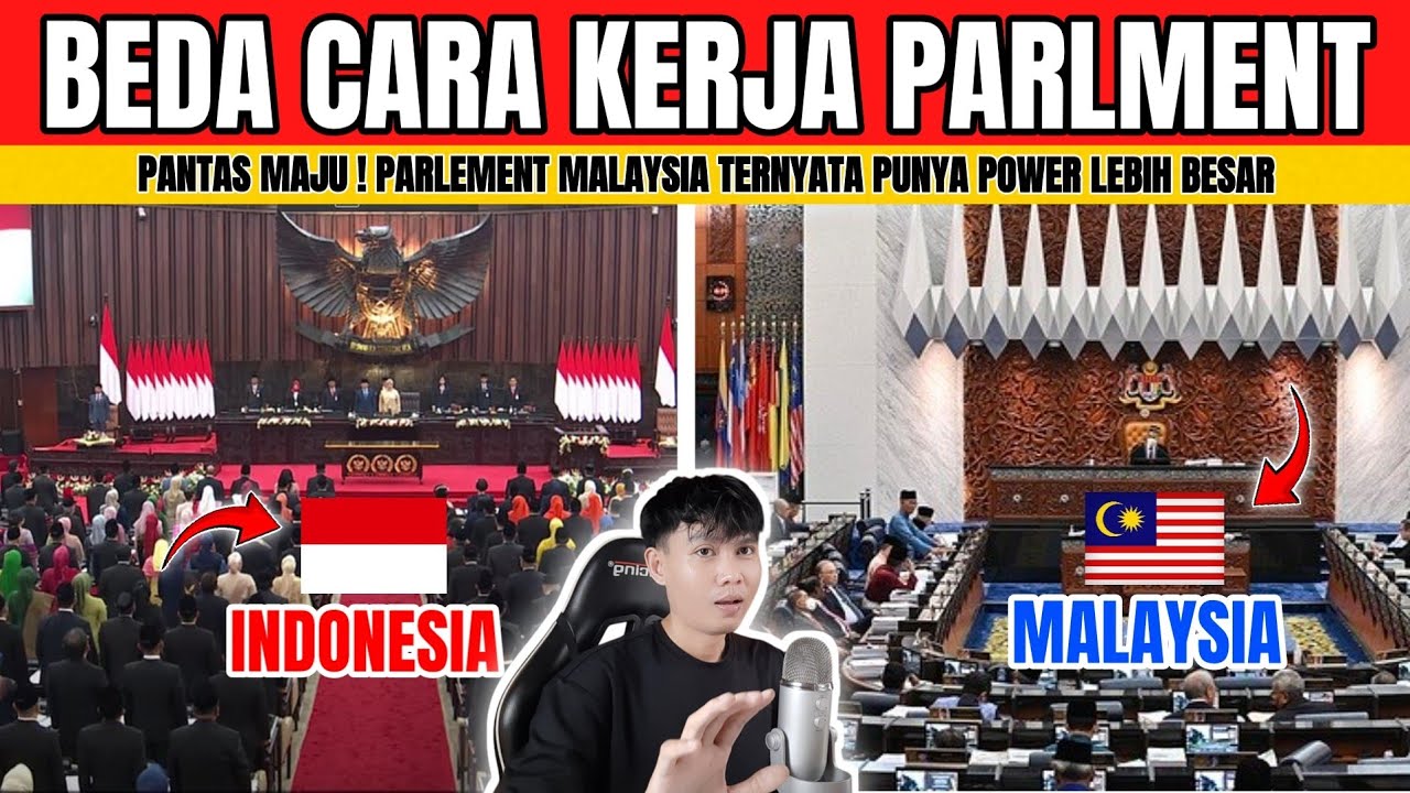 PANTAS MALAYSIA MINIM KORUPS1 ! CARA KERJA DPR MALAYSIA DAN INDONESIA TERNYATA BERBEDA ! 