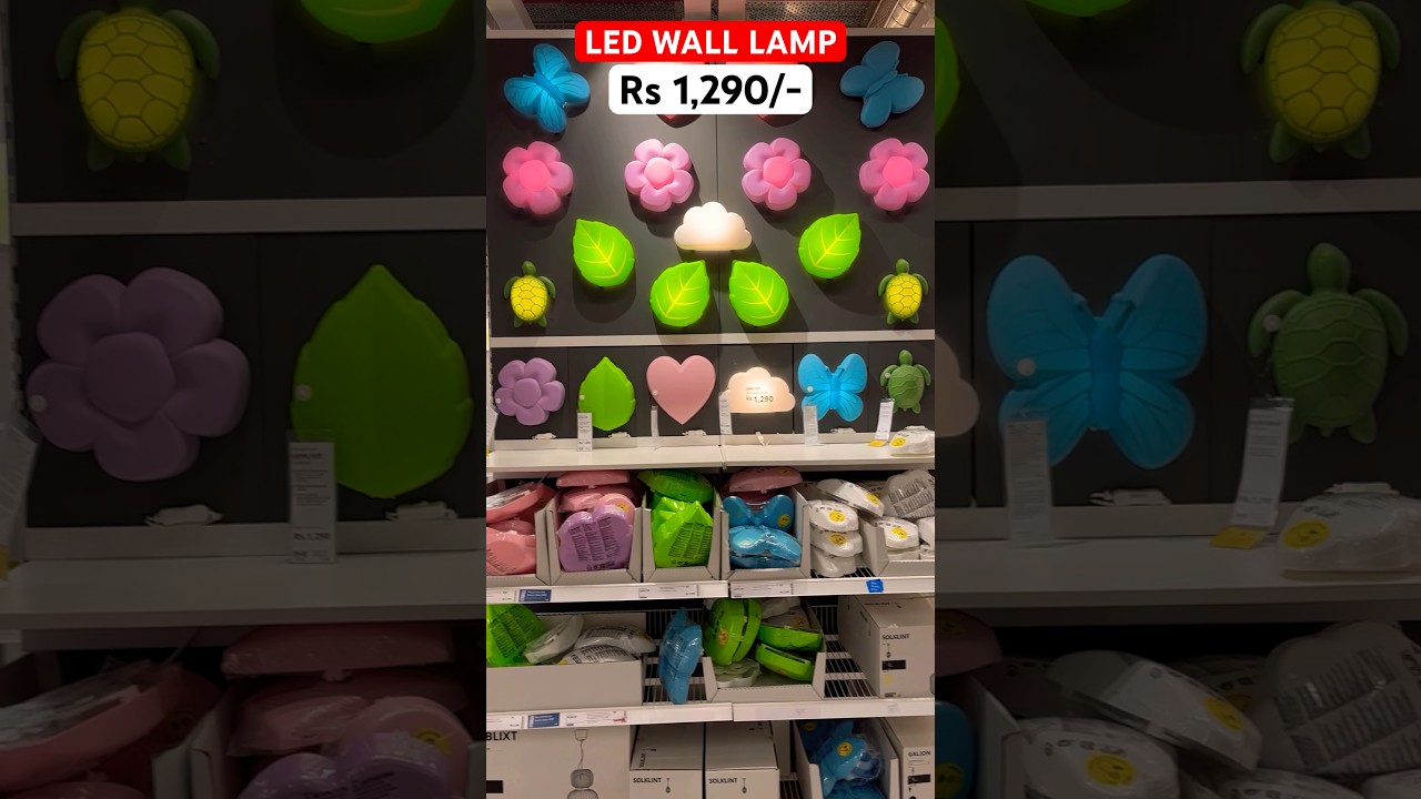 LED WALL LAMP in IKEA #led #wall #lamp #ikea #trending #viral #shorts