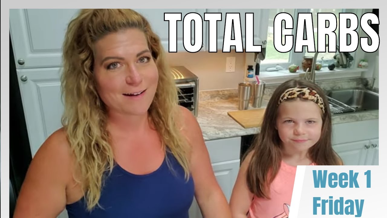 Keto Rewind Total Carb Challenge Week 1 Friday -  Total Carbs Plus Macros Explained
