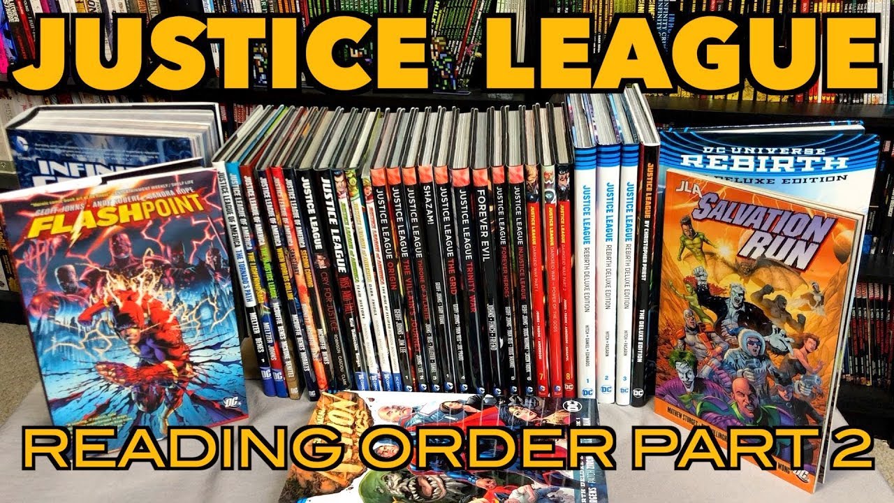 A comprehensive look at the reading order of Justice League Part 2!
